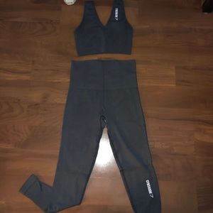 Gymshark Power Down SET - Charcoal